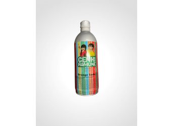Genki Ramune Orange Soda 500ml