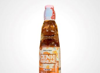 Genki Japanische Limonade Ramune Orange 200 ml